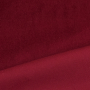 Tissu velours de coton uni, lie de vin