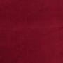 Tissu velours de coton uni, lie de vin