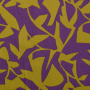 Tissu satin de coton Géométrique abstract, pourpre