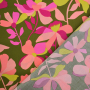 Tissu satin de coton Nerida Hansen Cloverdale, vert mousse
