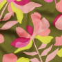 Tissu satin de coton Nerida Hansen Cloverdale, vert mousse