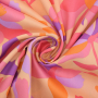 Tissu satin de coton Nerida Hansen Cloverdale, pêche