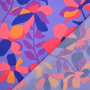 Tissu satin de coton Nerida Hansen Cloverdale, lilas foncé