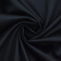 Tissu satin de coton uni, noir