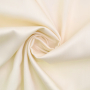 Tissu satin de coton uni, blanc cassé