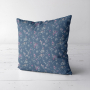 Baumwollstoff Cretonne Flower Dream, taubenblau
