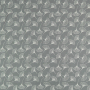 Baumwollstoff Cretonne Ginkgoblatt, grau