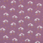 Baumwollstoff Cretonne Rainbow Love, malve