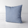 Baumwollstoff Cretonne Streifen, blau