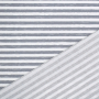 Baumwollstoff Cretonne Streifen, grau