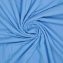 Tissu coton popeline Stonewashed Fibre Mood, bleu ciel