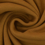 Tissu jersey coton gaufré Lilli, chamois