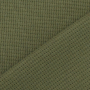 Tissu jersey coton gaufré Lilli, kaki