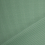 Tissu jersey de coton gaufré Melina, vert moyen