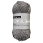 Pelote de laine 100% coton BellaLana Schulgarn, 50g, gris