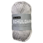 Pelote de laine 100% coton BellaLana Schulgarn, 50g, gris clair