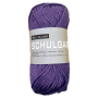Pelote de laine 100% coton BellaLana Schulgarn, 50g, pourpre