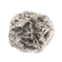 Pelote de laine fourrure BellaLana Cosy 50g, marron