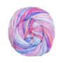 Pelote de laine modal BellaLana Filigran, 100g, bleu-pourpre