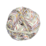Pelote de laine & polyacrylique BellaLana Freestyle, 100g, marron-vert