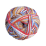Pelote de laine à chaussettes laine vierge & polyamide BellaLana Gute Laune 100gr, multicolore