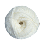 Pelote de laine à chaussettes laine vierge & polyamide BellaLana Gute Laune 100gr, blanc cassé