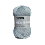 Pelote de laine & bambou BellaLana New Bamboo, 50g, gris