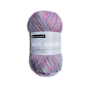 BellaLana Wolle New Bamboo 50gr., paars-antracietgrijs