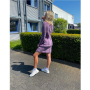BellaLana Wolle New Bamboo 50gr., paars-antracietgrijs