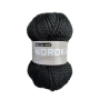 Pelote de laine & polyacrylique BellaLana Nordkap 100g, noir