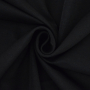 Tissu viscose bengaline, noir