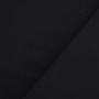 Tissu viscose bengaline, noir