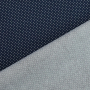 Gecoate katoen Punten, marineblauw