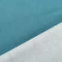 Tissu enduit coton déperlant uni, bleu pétrole