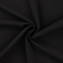 Gabardine Bi-elastisch uni, zwart