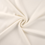 Tissu gabardine bi stretch uni, blanc cassé