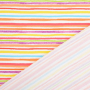 Bio katoenjersey Color Lines, gebroken wit