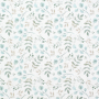 Tissu jersey de coton Petites feuilles Little Leaves, blanc cassé