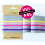 Cuff me College Albstoffe Hamburger Liebe biologische boordstof XXL Rainbow 3