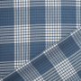Blouse fabric Jacquard Jiska, blue