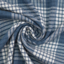 Blouse fabric Jacquard Jiska, blue