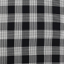 Tissu viscose mélangée jacquard Jiska, noir