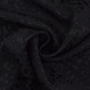 Tissu viscose Jacquard Léopard Leo, noir