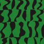 Viscose crêpe Abstract, groen