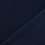 Tissu bouclette uni, bleu marine