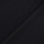 Tissu bouclette uni, noir