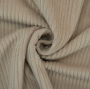 Tissu velours côtelé à grosses côtes, beige
