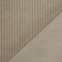 Tissu velours côtelé à grosses côtes, beige