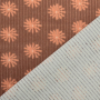 Corduroy Flowers Poppy, brown
