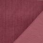 Corduroy Lea washed, licht bessenkleurig